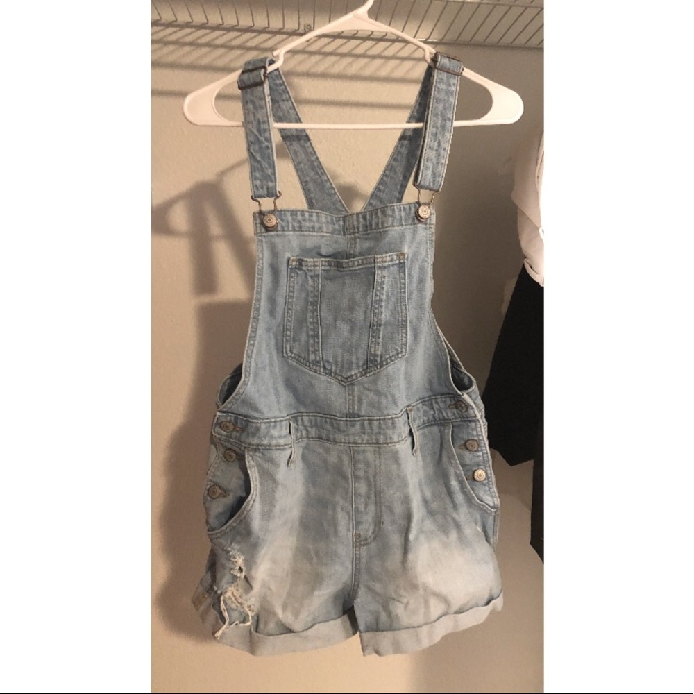 Old navy denim overalls size medium